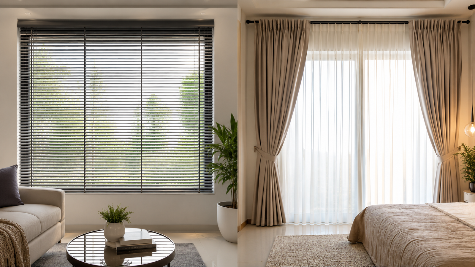 Blinds vs Curtains for Indian Homes: Which One Should You Choose?