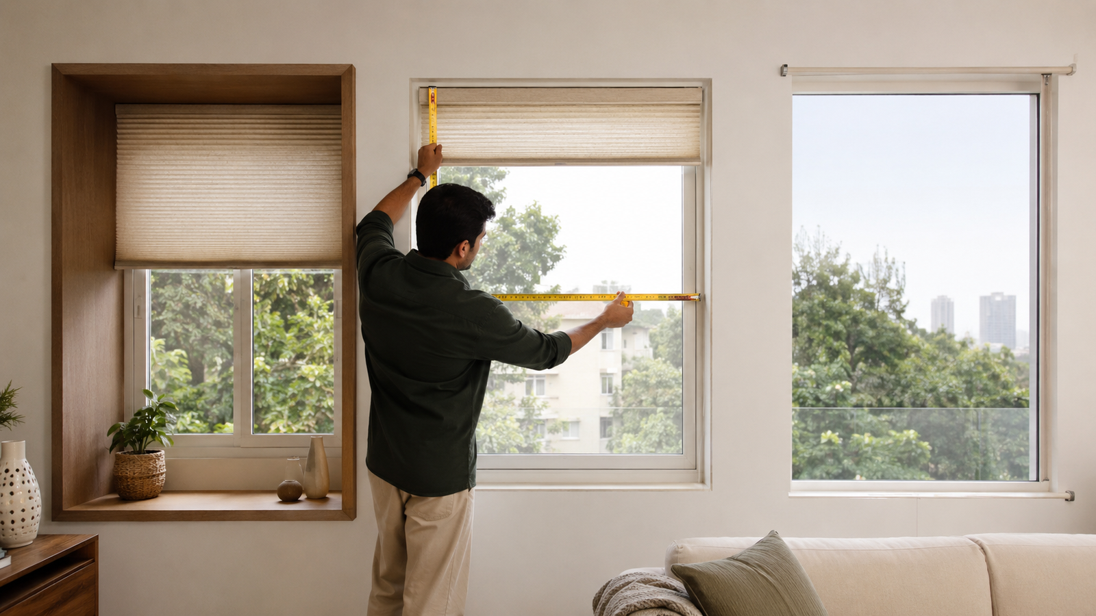 How to Measure Window Blinds: Recess Fit, Face Fit and Frameless Fit